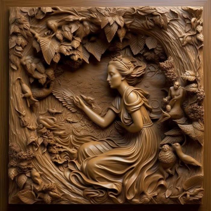 نموذج ثلاثي الأبعاد لآلة CNC 3D Art 